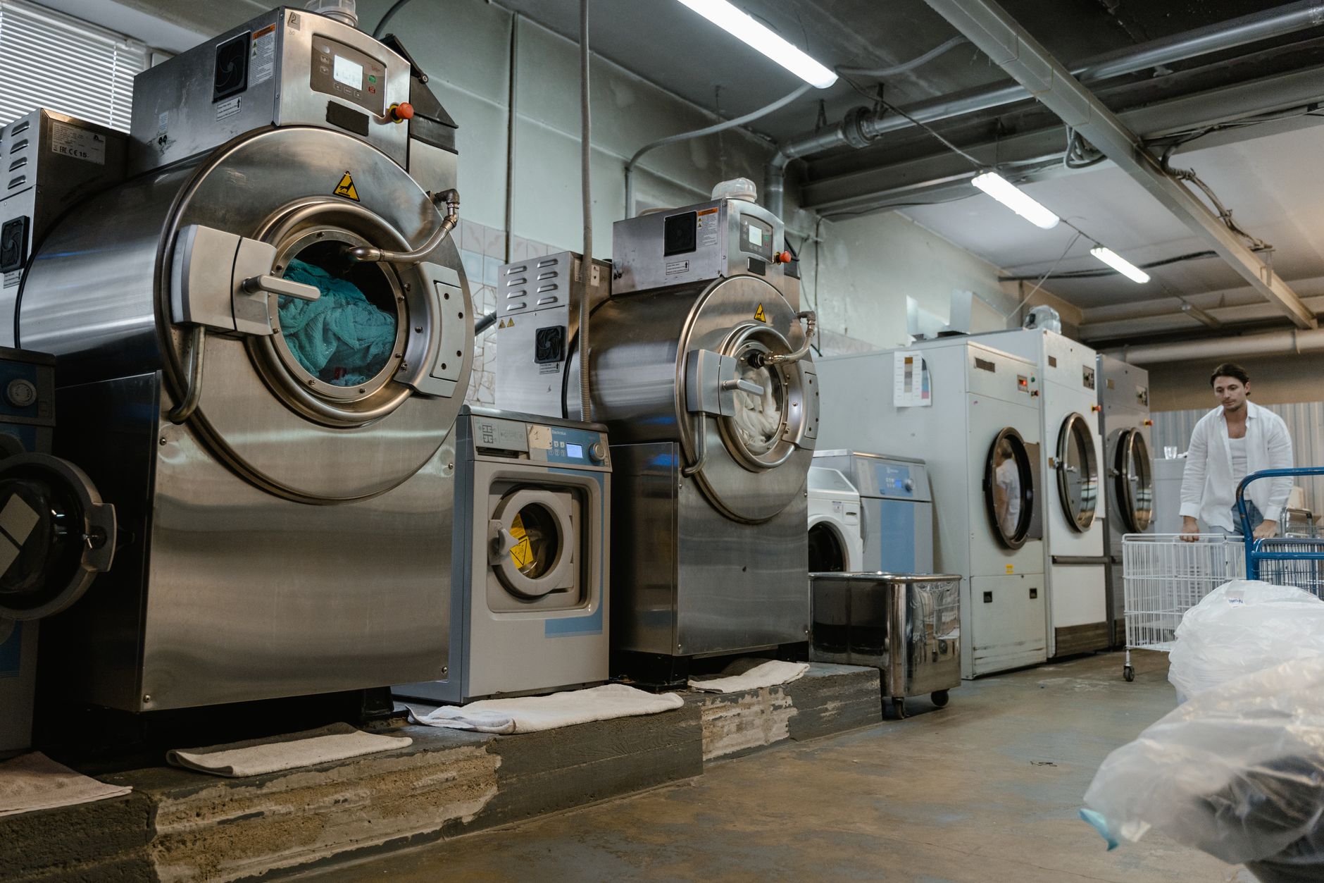 Blanchisserie industrielle à Sevran